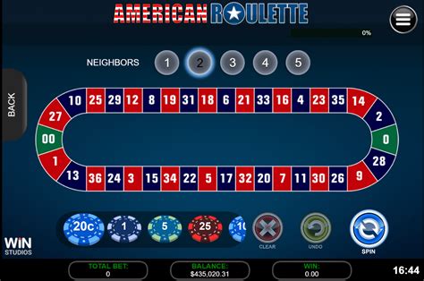 american roulette neighbor bets/